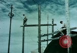 Standbild Betrieb Sandstein Atombombe Testvorbereitung Enewetak Atoll Marshall Inseln, 1948, aus Sekunde 22 historischem Filmmaterial Videoclip 65675028985