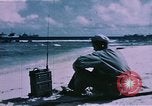 Standbild Betrieb Sandstein Atombombe Testvorbereitung Enewetak Atoll Marshall Inseln, 1948, aus Sekunde 50 historischem Filmmaterial Videoclip 65675028985