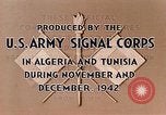 Immagine di Legione Straniera francese truppe Sidibel Algeria Africa del Nord, 1942, secondo 17 filmato di repertorio 65675028993