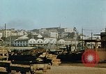 Standbild Konvoi des M3-Tanks Knochen Algerien, 1942, aus Sekunde 9 historischem Filmmaterial Videoclip 65675028996