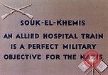Image Allied Hospital de train Souk El Khemis Algérie, 1942, de la seconde 4 séquences d'archives historiques vidéo 65675028998