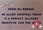 Image Allied Hospital de train Souk El Khemis Algérie, 1942, de la seconde 5 séquences d'archives historiques vidéo 65675028998