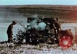 Image Tirs d'artillerie britanniques sur les Allemands Tebourba Tunisie, 1942, de la seconde 34 séquences d'archives historiques vidéo 65675029006