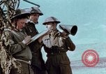 Image Tirs d'artillerie britanniques sur les Allemands Tebourba Tunisie, 1942, de la seconde 35 séquences d'archives historiques vidéo 65675029006