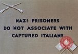 Immagine di Soldati tedeschi e italiani catturati Tunisia Africa del Nord, 1942, secondo 26 filmato di repertorio 65675029007