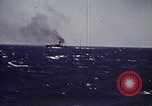 Image of Single stack destroyer emits black smoke while underway Tunisia North Africa, 1943, second 17 stock footage video 65675029011