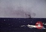 Image of Single stack destroyer emits black smoke while underway Tunisia North Africa, 1943, second 23 stock footage video 65675029011