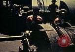 Image of Single stack destroyer emits black smoke while underway Tunisia North Africa, 1943, second 54 stock footage video 65675029011