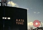 Image of Derricks in Port of Tunis Tunisia North Africa, 1943, second 16 stock footage video 65675029015