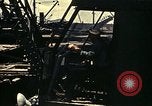 Image of Derricks in Port of Tunis Tunisia North Africa, 1943, second 26 stock footage video 65675029015