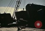 Image of Derricks in Port of Tunis Tunisia North Africa, 1943, second 44 stock footage video 65675029015