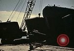 Image of Derricks in Port of Tunis Tunisia North Africa, 1943, second 45 stock footage video 65675029015