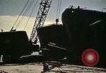 Image of Derricks in Port of Tunis Tunisia North Africa, 1943, second 47 stock footage video 65675029015