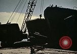 Image of Derricks in Port of Tunis Tunisia North Africa, 1943, second 48 stock footage video 65675029015