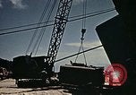 Image of Derricks in Port of Tunis Tunisia North Africa, 1943, second 51 stock footage video 65675029015