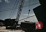 Image of Derricks in Port of Tunis Tunisia North Africa, 1943, second 53 stock footage video 65675029015