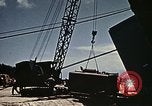 Image of Derricks in Port of Tunis Tunisia North Africa, 1943, second 54 stock footage video 65675029015