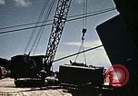 Image of Derricks in Port of Tunis Tunisia North Africa, 1943, second 57 stock footage video 65675029015