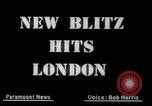 Image of London Blitz in World War 2 London England United Kingdom, 1941, second 3 stock footage video 65675029020