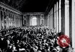 Standbild Paris Peace Conference Versailles Frankreich, 1919, aus Sekunde 28 historischem Filmmaterial Videoclip 65675029029