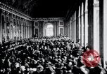 Standbild Paris Peace Conference Versailles Frankreich, 1919, aus Sekunde 36 historischem Filmmaterial Videoclip 65675029029