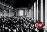 Standbild Paris Peace Conference Versailles Frankreich, 1919, aus Sekunde 39 historischem Filmmaterial Videoclip 65675029029