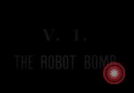 Image V-1 bombe volante London England Royaume-Uni, 1945, de la seconde 1 séquences d'archives historiques vidéo 65675029033