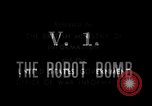 Image V-1 bombe volante London England Royaume-Uni, 1945, de la seconde 6 séquences d'archives historiques vidéo 65675029033