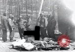 Image of dead Nazi slave laborers Nordhausen Germany, 1945, second 3 stock footage video 65675029059