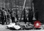 Image of dead Nazi slave laborers Nordhausen Germany, 1945, second 4 stock footage video 65675029059