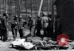 Image of dead Nazi slave laborers Nordhausen Germany, 1945, second 5 stock footage video 65675029059
