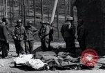 Image of dead Nazi slave laborers Nordhausen Germany, 1945, second 6 stock footage video 65675029059