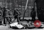 Image of dead Nazi slave laborers Nordhausen Germany, 1945, second 10 stock footage video 65675029059