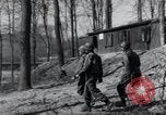 Image of dead Nazi slave laborers Nordhausen Germany, 1945, second 48 stock footage video 65675029059