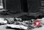 Image of dead Nazi slave laborers Nordhausen Germany, 1945, second 56 stock footage video 65675029059