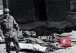 Image of dead Nazi slave laborers Nordhausen Germany, 1945, second 61 stock footage video 65675029059