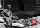 Image of dead Nazi slave laborers Nordhausen Germany, 1945, second 62 stock footage video 65675029059