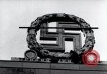 Image of German Swastika emblem Nuremberg Germany, 1945, second 4 stock footage video 65675029062