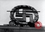 Image of German Swastika emblem Nuremberg Germany, 1945, second 8 stock footage video 65675029062