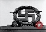 Image of German Swastika emblem Nuremberg Germany, 1945, second 12 stock footage video 65675029062