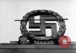 Image of German Swastika emblem Nuremberg Germany, 1945, second 14 stock footage video 65675029062