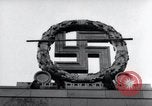 Image of German Swastika emblem Nuremberg Germany, 1945, second 17 stock footage video 65675029062