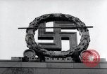 Image of German Swastika emblem Nuremberg Germany, 1945, second 18 stock footage video 65675029062