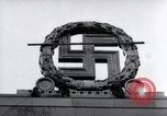 Image of German Swastika emblem Nuremberg Germany, 1945, second 19 stock footage video 65675029062