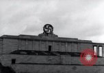 Image of German Swastika emblem Nuremberg Germany, 1945, second 23 stock footage video 65675029062
