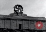 Image of German Swastika emblem Nuremberg Germany, 1945, second 36 stock footage video 65675029062