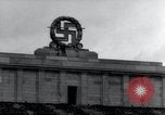 Image of German Swastika emblem Nuremberg Germany, 1945, second 39 stock footage video 65675029062