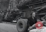 Standbild zerstörten M-4 Tank Osterode Deutschland, 1945, aus Sekunde 46 historischem Filmmaterial Videoclip 65675029075