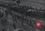 Standbild Sieg Eisenbahnbrücke Duisburg Deutschland, 1945, aus Sekunde 14 historischem Filmmaterial Videoclip 65675029079
