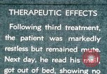 Image of Marine Corps private after shock therapy Washington DC USA, 1943, second 1 stock footage video 65675029090